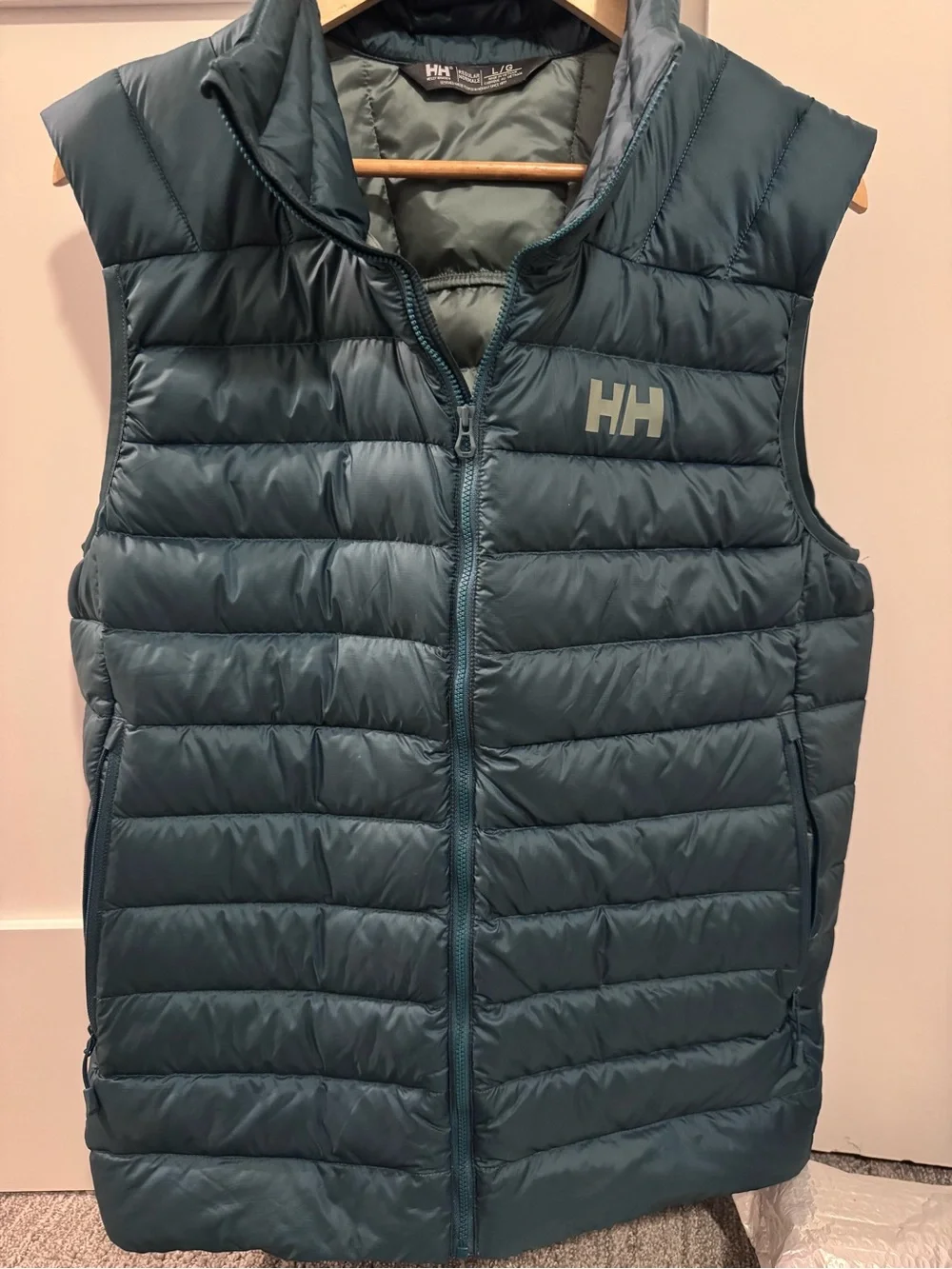 Helly Hansen Dark Teal Quilted Puffer Vest